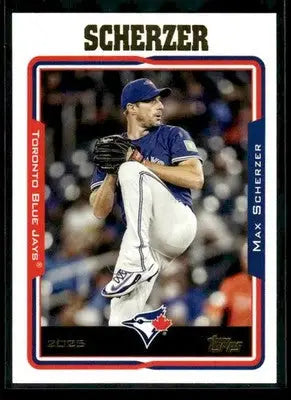2025 Topps Archives Max Scherzer #223 Toronto Blue Jays