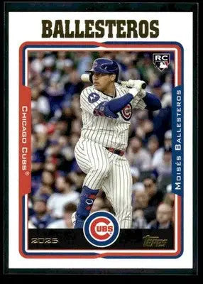 2025 Topps Archives Moisés Ballesteros #206 RC Chicago Cubs