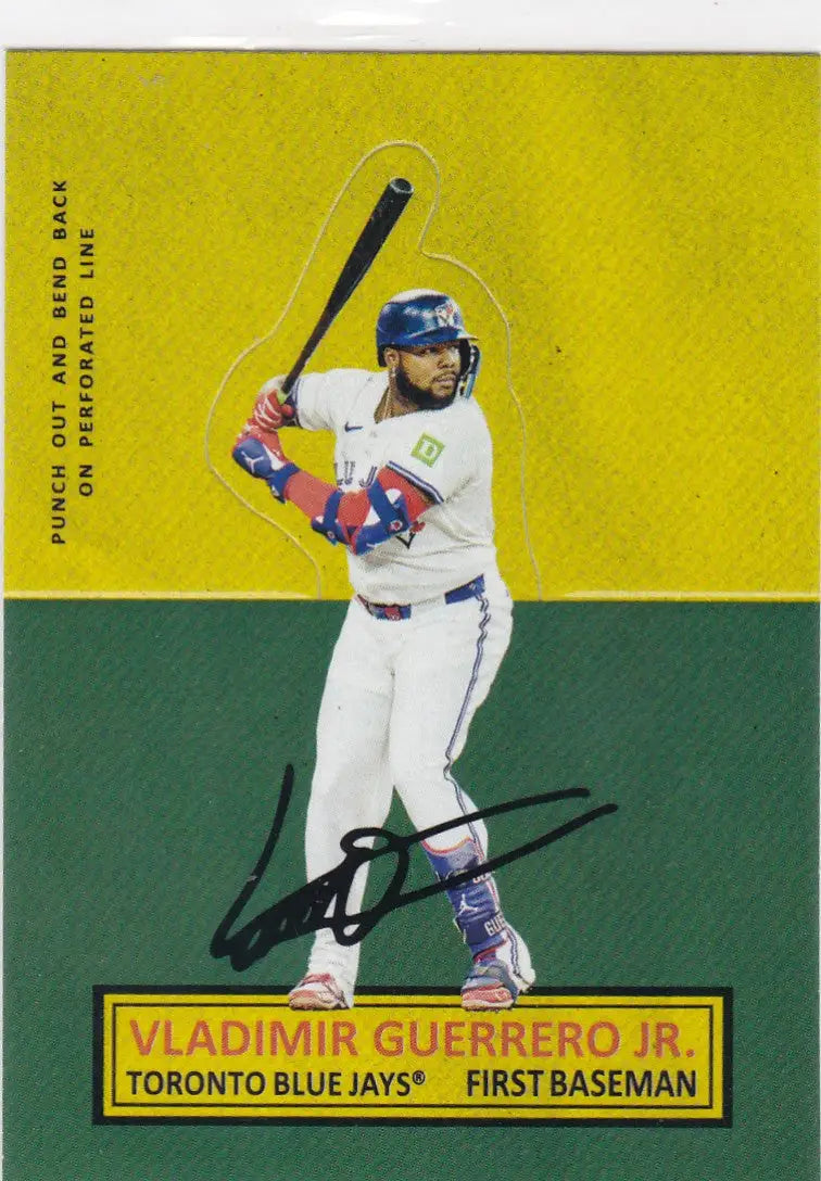 2025 Topps Archives Stand up #64SU-21 Vladimir Guerrero JR Toronto Blue Jays