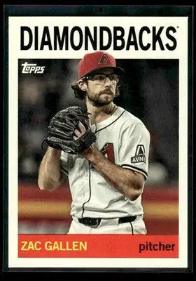 2025 Topps Archives Zac Gallen #54 Arizona Diamondbacks