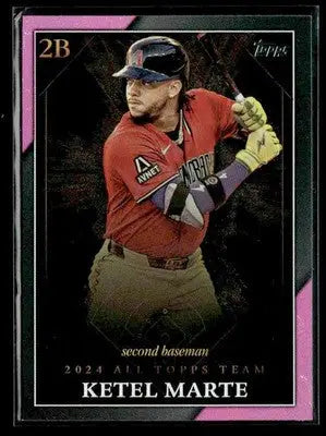 2025 Topps #ATT-10 Ketel Marte 2024 All Topps Team Pink Foil - Baseball Card Single