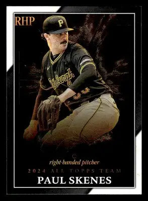 Collectible Paul Skenes baseball card from 2024 Topps Team, ATT-7 Paul Skenes product