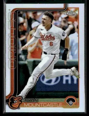 2025 Topps Baltimore Orioles #BAL-8 Ryan Mountcastle - Baseball Card Single