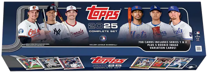 2025 Topps Baseball Complete Hobby Factory Set with 5 Card Parallel Pack