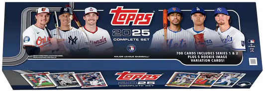 2025 Topps Baseball Complete Hobby Factory Set with 5 Card Parallel Pack