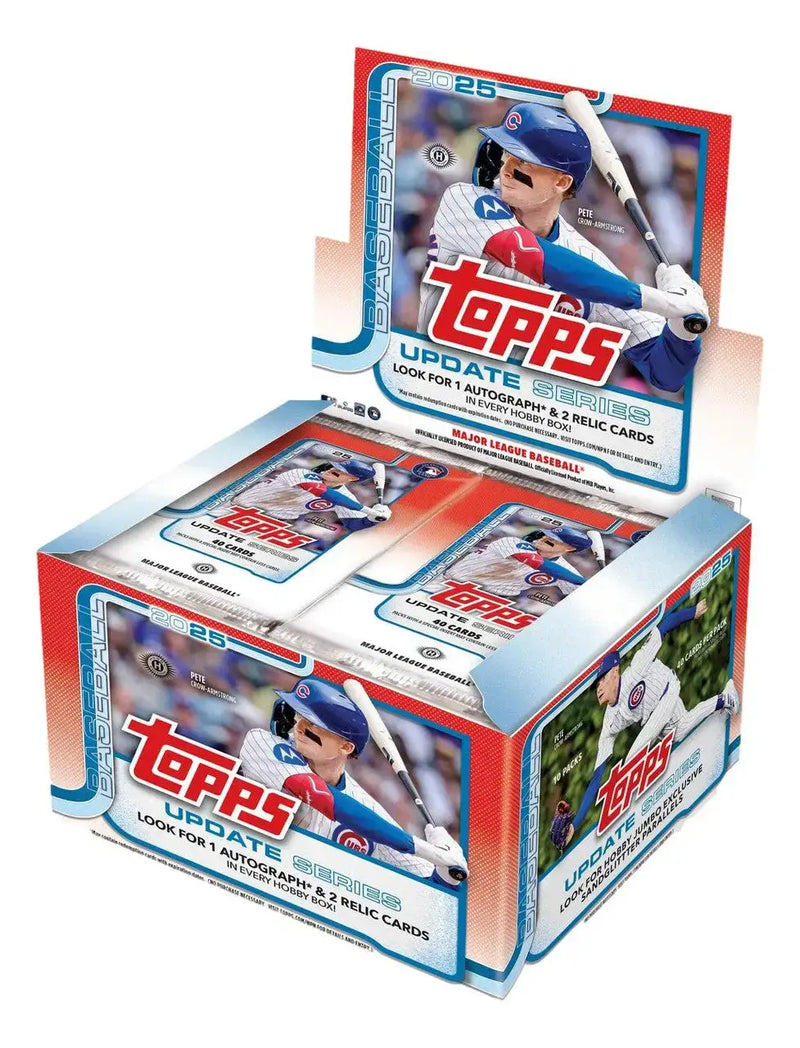2025 Topps Baseball Update Jumbo Box - Baseball Card Box
