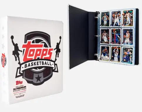 2025 Topps Basketball Binder - Basketball Card Binder