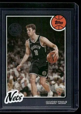 2025 Topps Basketball Danny Wolf #80BK-73 RC Basketball - Basketball Card Single