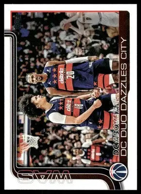 2025 Topps Basketball Kyle Kuzma Jordan Poole #285 Basketball - Basketball Card Single