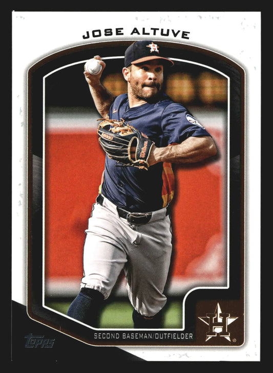 2025 Topps Big League #57 Jose Altuve Houston Astros - Baseball Card Single