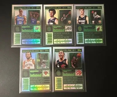 2025 Topps Black Friday Scan And Slam Insert Lot Of 5 SP - Basketball Card Single