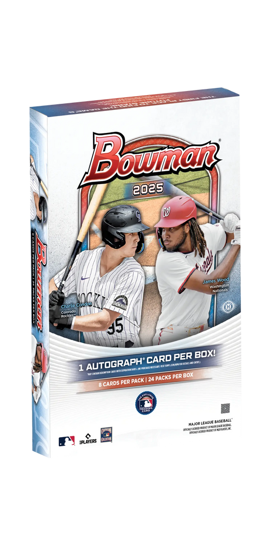 2025 Topps Bowman Baseball Hobby Box - Baseball Card Box