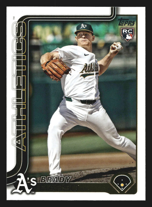 2025 Topps Brady Basso #443 Athletics RC - Baseball Card Single