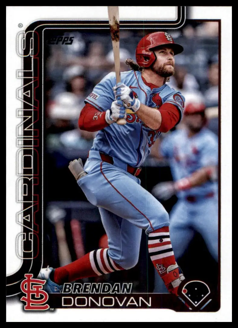 2025 Topps Brendan Donovan 416 St. Louis Cardinals NM - Baseball Card Single