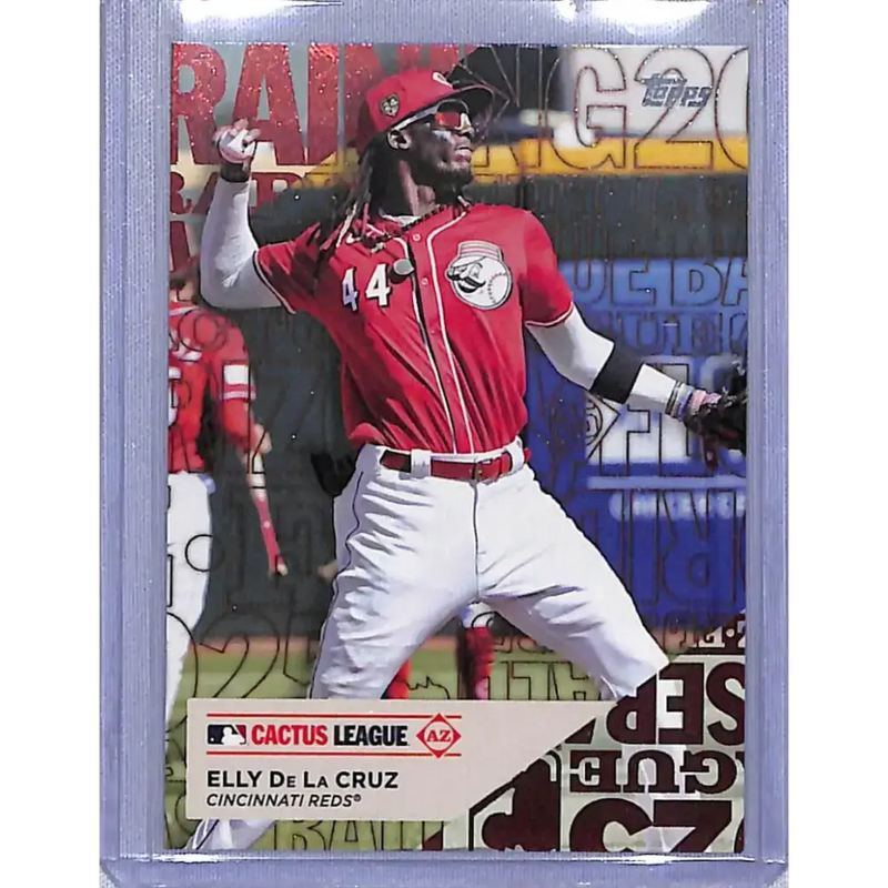 2025 Topps Cactus League #TG-13 Elly De La Cruz NM-MT Cincinnati Reds - Baseball Card Single