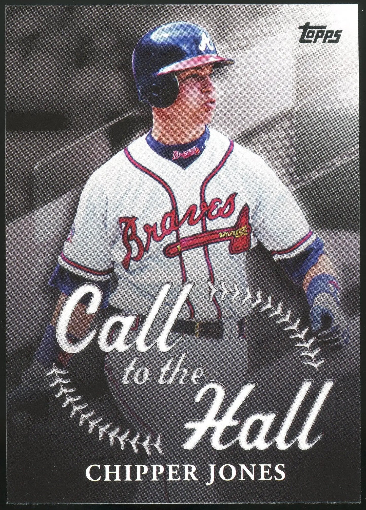 2025 Topps Call to the Hall #CTH-2 Chipper Jones Braves HOF
