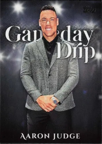2025 Topps Celebration Gameday Drip #GD-6 Aaron Judge NM-MT Yankees ID:78867 - Trading Cards