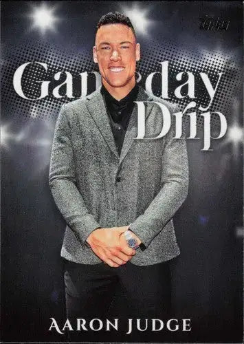 2025 Topps Celebration Gameday Drip #GD-6 Aaron Judge NM-MT Yankees ID:78867 - Baseball Card Single