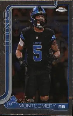 2025 Topps Chrome #103 David Montgomery - Football Card Single