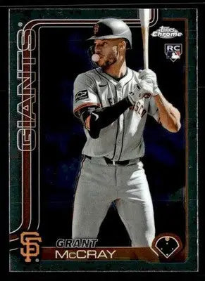 2025 Topps Chrome #116 Grant McCray - Baseball Card Single