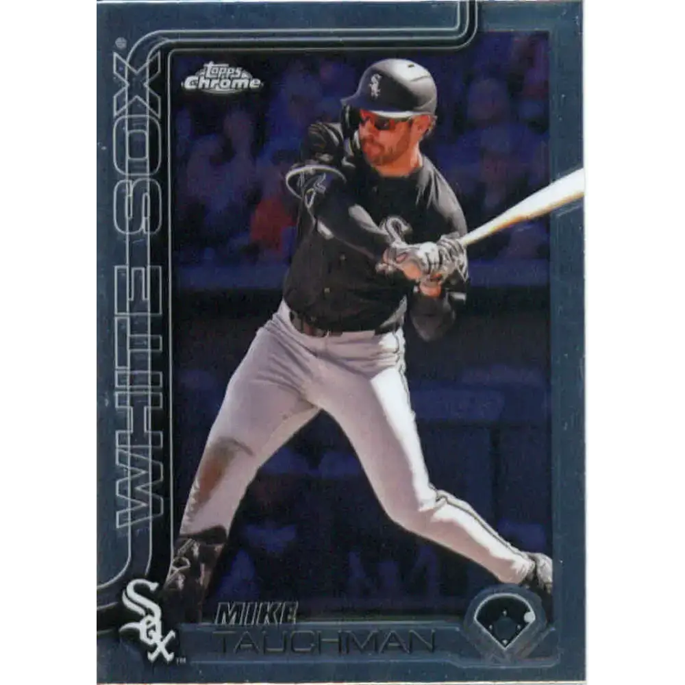 2025 topps Chrome #117 Mike Tauchman NM-MT Chicago White Sox Baseball Card - Baseball Card Single