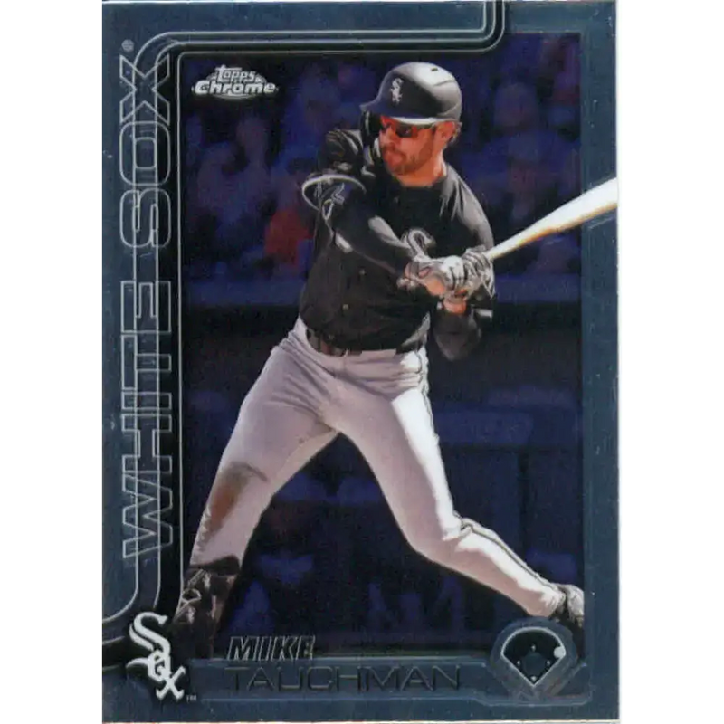 2025 topps Chrome #117 Mike Tauchman NM-MT Chicago White Sox Baseball Card - Baseball Card Single