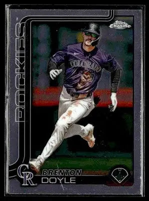 2025 Topps Chrome #118 Brenton Doyle - Baseball Card Single