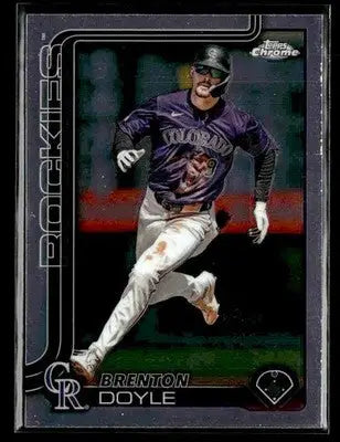 2025 Topps Chrome #118 Brenton Doyle - Baseball Card Single