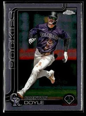 2025 Topps Chrome #118 Brenton Doyle - Baseball Card Single
