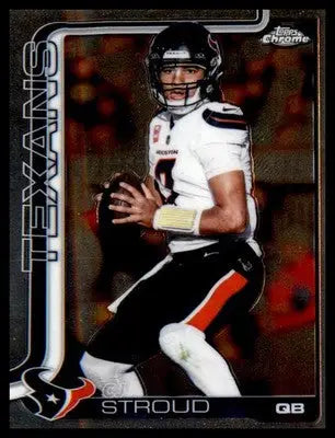 2025 Topps Chrome #119 CJ Stroud - Football Card Single