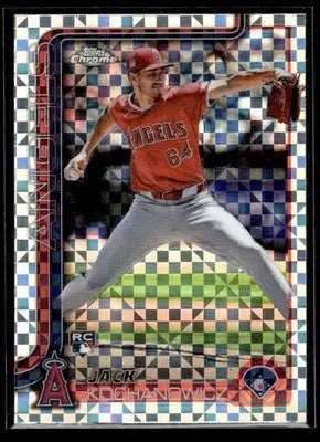 2025 Topps Chrome #121 Jack Kochanowicz X-Fractors - Baseball Card Single
