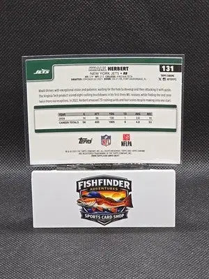 2025 Topps Chrome #131 Khalil Herbert New York Jets Pulsar Refractor - Football Card Single