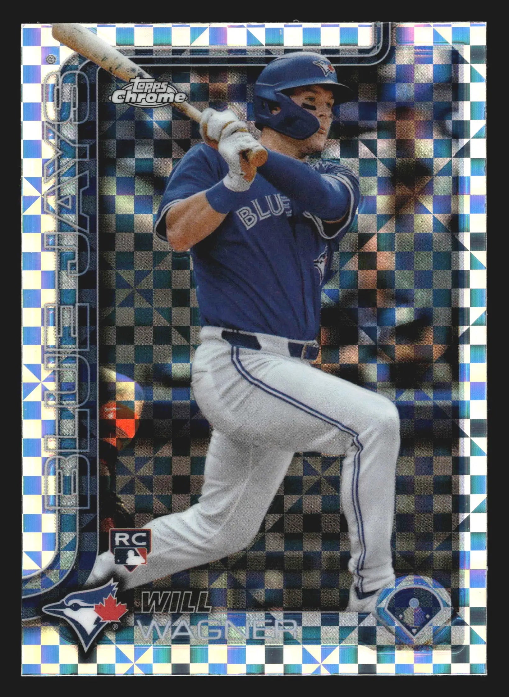 2025 Topps Chrome #137 Will Wagner X-Fractor RC Rookie Toronto Blue Jays