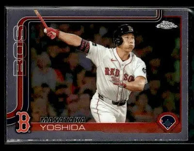 2025 Topps Chrome #141 Masataka Yoshida - Baseball Card Single