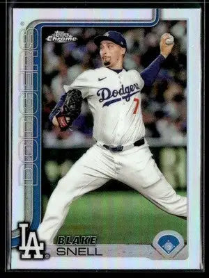2025 Topps Chrome #175 Blake Snell Refractors - Baseball Card Single