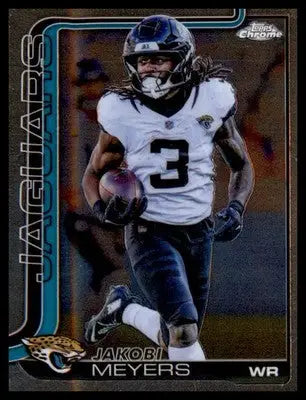 2025 Topps Chrome #176 Jakobi Meyers - Football Card Single