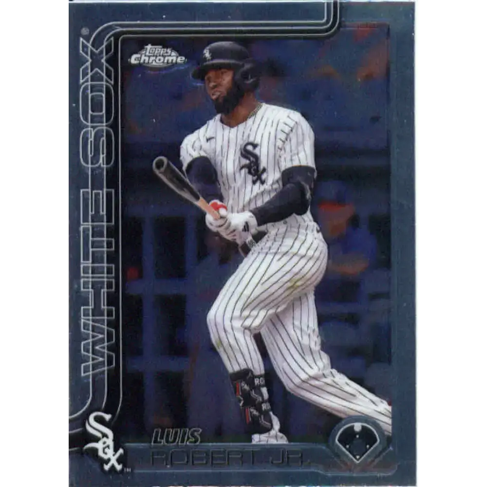 2025 topps Chrome #177 Luis Robert Jr. NM-MT Chicago White Sox Baseball Card - Baseball Card Single