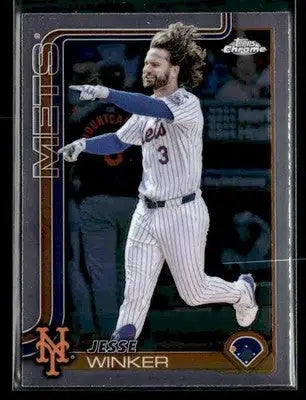 2025 Topps Chrome #180 Jesse Winker - Baseball Card Single