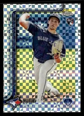 2025 Topps Chrome #188 Jake Bloss X-Fractors - Baseball Card Single