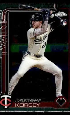 2025 Topps Chrome #19 DaShawn Keirsey - Baseball Card Single