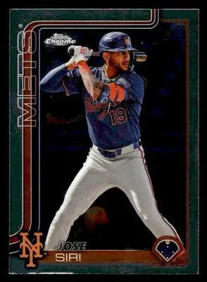 2025 Topps Chrome #195 Jose Siri - Baseball Card Single