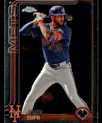 2025 Topps Chrome #195 Jose Siri - Baseball Card Single