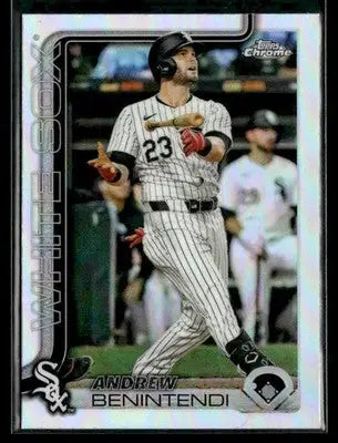 2025 Topps Chrome #197 Andrew Benintendi Refractors - Baseball Card Single