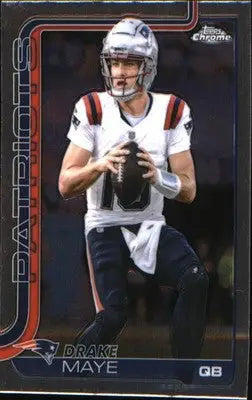 2025 Topps Chrome #207 Drake Maye - Football Card Single