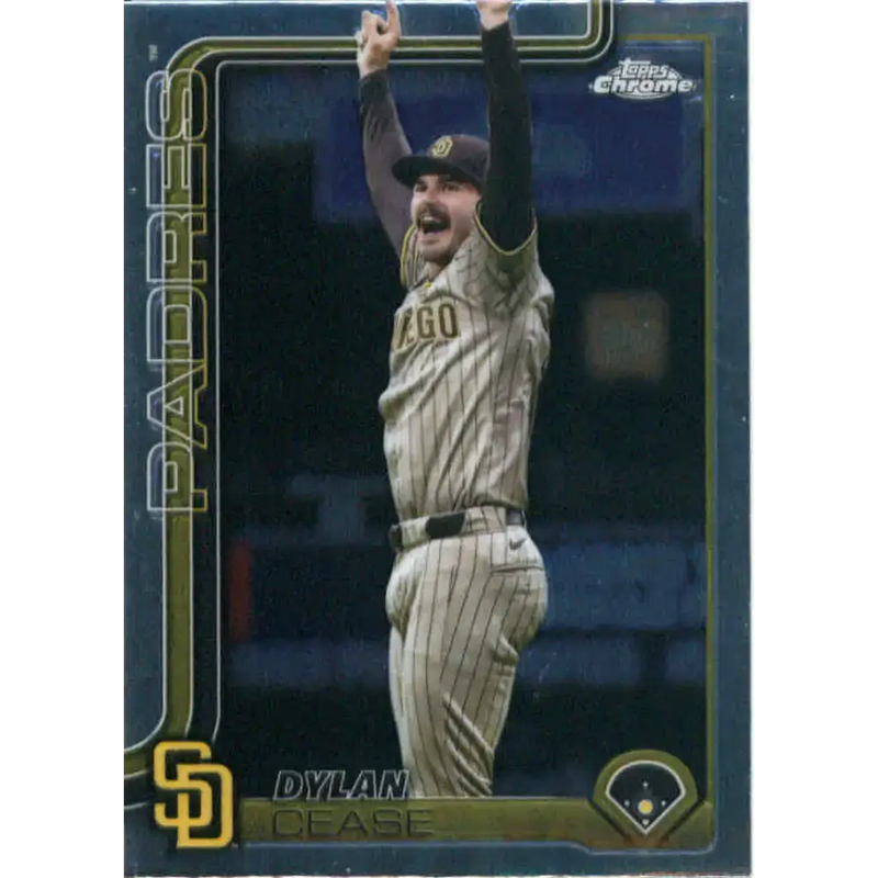 2025 topps Chrome #212 Dylan Cease NM-MT San Diego Padres Baseball Card - Baseball Card Single