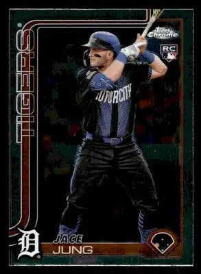2025 Topps Chrome #225 Jace Jung - Baseball Card Single