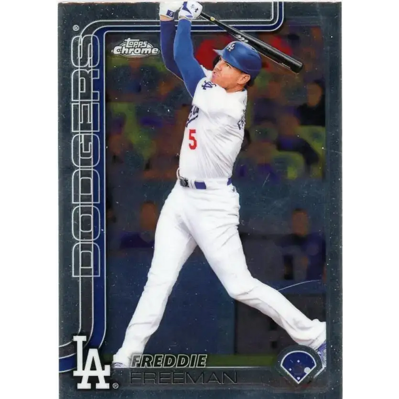 2025 topps Chrome #23 Freddie Freeman NM-MT Los Angeles Dodgers Baseball Card - Baseball Card Single