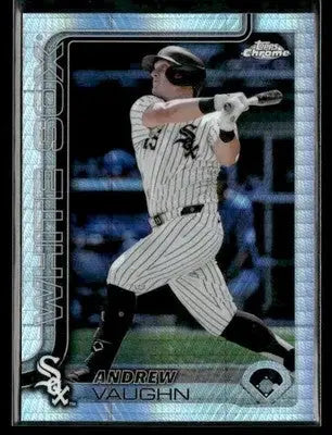 2025 Topps Chrome #235 Andrew Vaughn Prism Refractors - Baseball Card Single