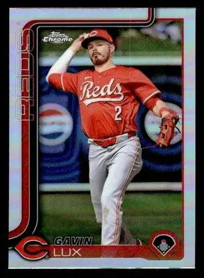 2025 Topps Chrome #237 Gavin Lux Refractors - Baseball Card Single