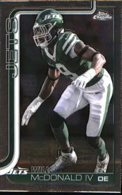 2025 Topps Chrome #241 Will McDonald IV - Football Card Single